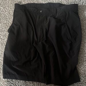 FootJoy Men's Black Flat Front Shorts